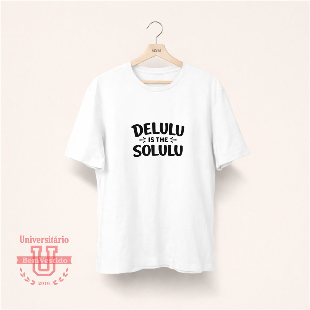 Camiseta Delulu Branca