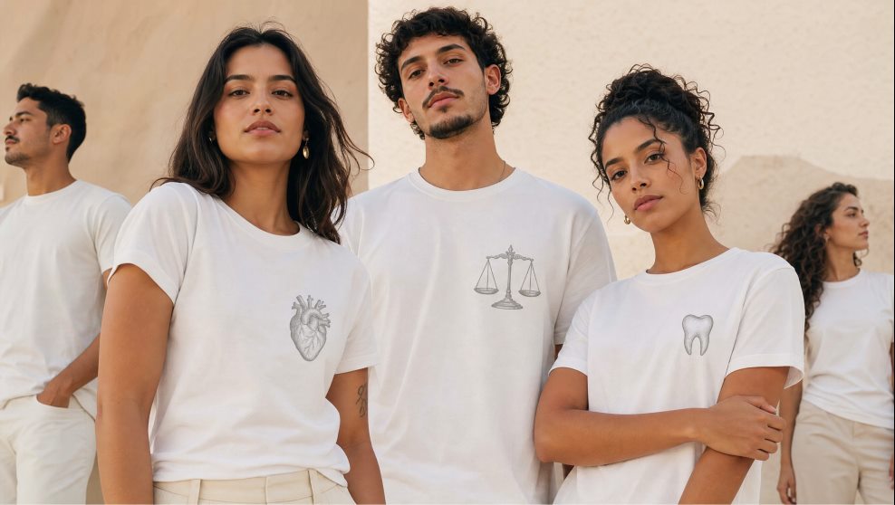Universitário Bem Vestido — grupo fardado
